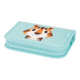 herlitz 31-piece pencil case, tiger, Pencil case