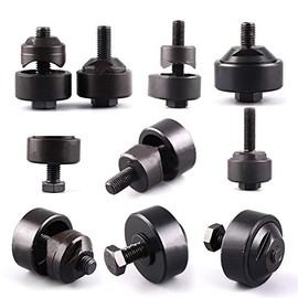 ExcInter 35mm Hole Cutter Punch Screw for Q.Max Sheet Metal Punchs Easy to Cutting Neat Holes