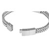Akzent Curb Bracelet with Stainless Steel ID Plate, Stainless Steel