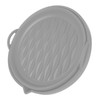 Fryer Silicone Liner Foldable Round Wavy Stripe Heat Resistant Reusable