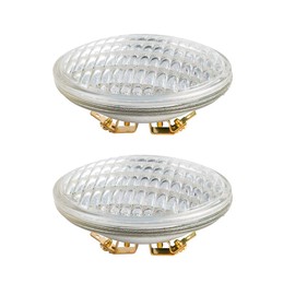 SHUWDKAR PAR36 LED 12W Landscape Bulb 80W Halogen Landscape Bulb Replacement,LED 12V AC/DC Light Bulbs 3000K Warm White,LED PAR36 12V Low Voltage Flood Light Water Resistant,Tractor Light,2 Pack