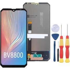 SiuVorZhi LCD Display Compatible with Blackview BV8800 LCD Display Touchscreen Assembly Repair Replacement Parts with Tools