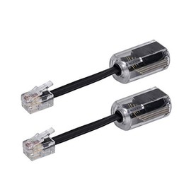 Telephone Cord Detangler, 2 Pack 360 Degree Rotating Landline Cable, Anti-Tangle Phone Cable