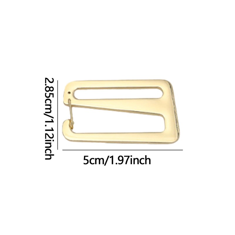 Vaveren 4 Pieces Strap Belt Buckle with Open Lock Webbing
