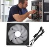 ARGB Chassis Fan 140x140x25mm Synchronized Light Quiet Heat Dissipation Cooling