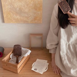 Yao Hairbrush [Universal Line] Scalp Massage Hairbrush Luxury Dry Brush Anti-Tangle Anti-static / 야오 헤어브러쉬 [유니버셜라인]두피마사지 머리빗 명품 드라이브러쉬 엉킴방지 정전기방지
