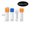 通用 20 Pcs 1.8 ml Graduated Plastic Clear Test Tubes