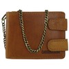 Golden Deer ® RFID Leather Wallet with Chain for Men