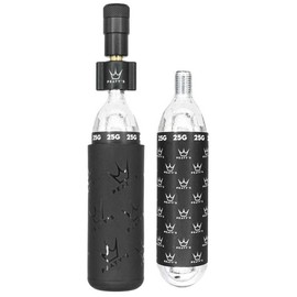 Peaty's Holeshot Co2 Tyre Inflator - Road & Gravel (16g) - Black Inflator, 16g