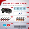 Nilight UTV ATV Turn Signal Wiring Harness Kit Street Legal