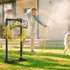 Shomextol Garden Hose Holder -Upgraded Hose Holder Holds,Freestanding Heavy Duty