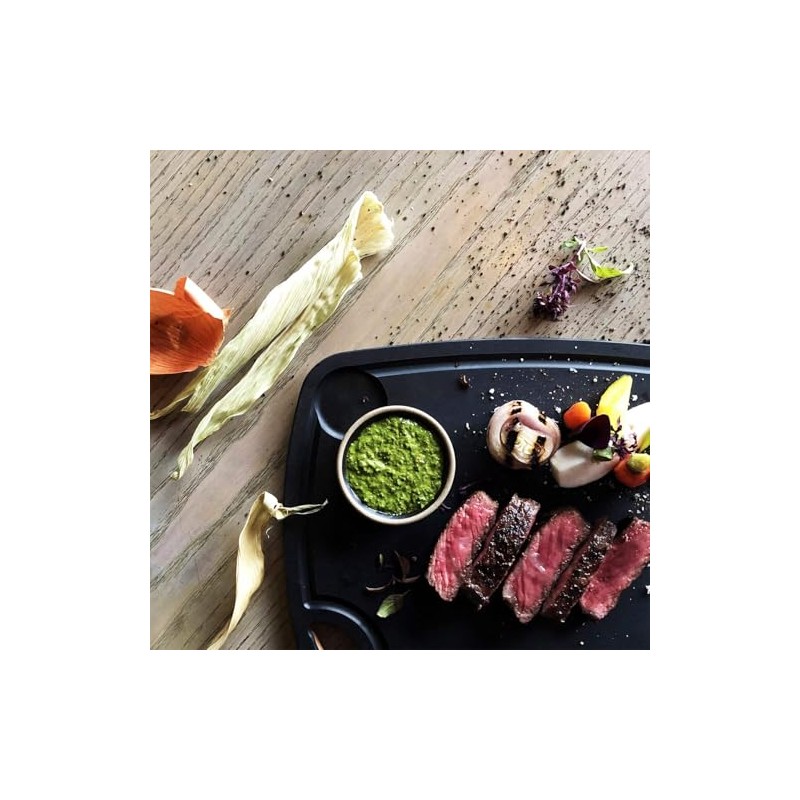 Bérard Wood Fibre Chopping Board, Slate, Extremely Light, Heat-Resistant, Blade-friendly,