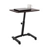 Seville Classics WEB162 Mobile Laptop Computer Desk Cart Height-Adjustable from