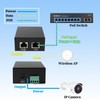 Industrial Gigabit PoE Splitter, Output DC 24V, Comply IEEE802.3af/at/bt 50W,