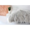 Ewolee Cute Scandinavian Long Fur Girly Faux Fur Decorative Throw