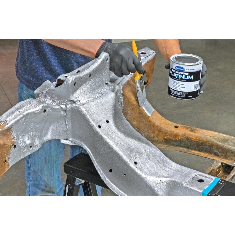 Eastwood Rust Encapsulator Platinum Pint | UV Resistant Aluminum Finish