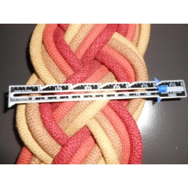 Lee Jofa SOLARIUM CORD TIEBACK in BLAZE brick red gold tones for Curtains drapes