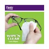 Flents Lens Wipes, Wipe 'N Clear, 150 Count, Pre-Moistened, Streak-Free