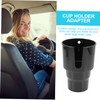 GANAZONO Car Cup Holder Expander Adapter Durable Material Fits Beverages