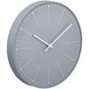 Lemnos Dandelion Wall Clock NL14-11 GY Dandelion Grey Analog