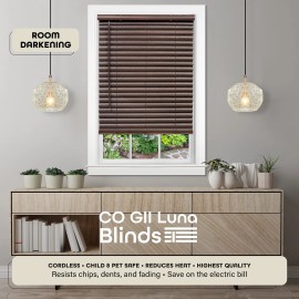 Achim Home Furnishings Cordless Room-Darkening Venetian Window Blind
