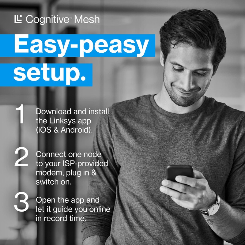Linksys Velop Pro 6E WiFi Mesh System | One Cognitive