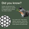 Maporch Plastic Chicken Wire Fencing for Pet Protection - 15.7"