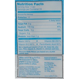 Red Bull Energy Drink, Sugar Free, 8.4 oz, 24 ct