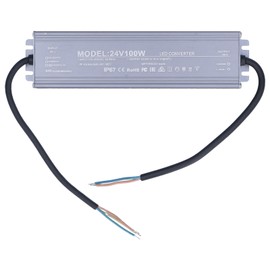 IP67 Waterproof Power Supply Copper Core Cable LED Driver Transformer AC170‑265V Input24V 4.1A