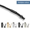 sourcing map 6Pcs Shoelace Tips Alloy Shoelace Head, Gold Tone