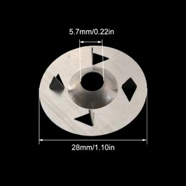 Easy Fix Washers, 300 Pcs 28mm Diameter Galvanised Iron Fixing Washers, 4-Claw Tile Backer Board Washer for Insulation Thermoboard Backer Boards