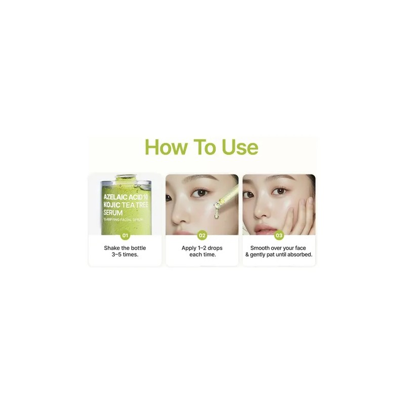 Purito Azelaic Acid 10 Kojic Tea Tree 30ml Antiacn Suero