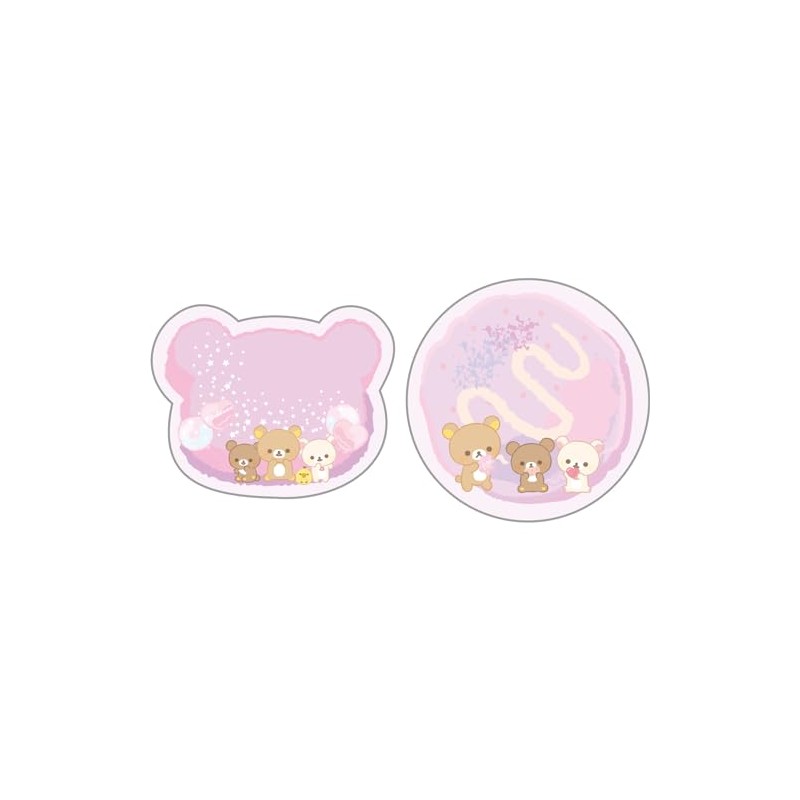 San-x Rilakkuma MH20801 Clear Box Sticky Notes