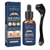 Beard Growth Kit, Beard Growth Set with Beard Roller, Beard