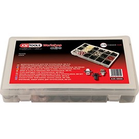 KS Tools 420.0800 Trim Clips Assortment Toyota/ Lexus (360 Pieces)