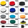 Drill Brush and Scrub Pads, VONDERSO 20 PCS Variety Power