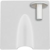 1STec White External Drill Brick Damage Weather Shield Cover +