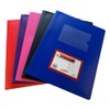 A5 Pink Flexible Cover 20 Pocket Display Book