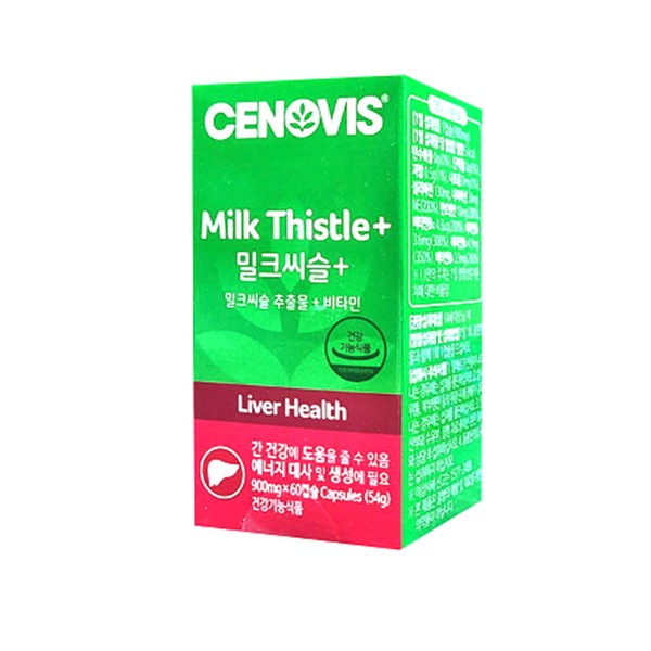 Cenovis [On Sale] Cenovis Milk Thistle+ 60 capsules x4/stm / 세노비스 [온세일]세노비스 밀크씨슬+ 60캡슐 x4개 /stm