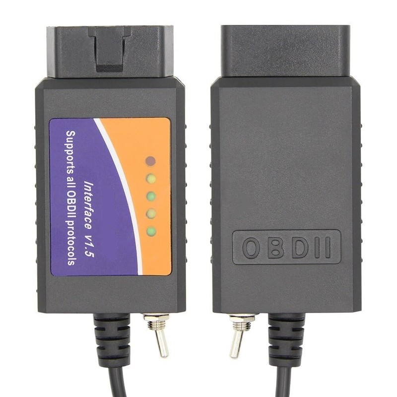 Elm327 USB OBDii Fors-Can Switch Can Android OBD Modified Elmconfig