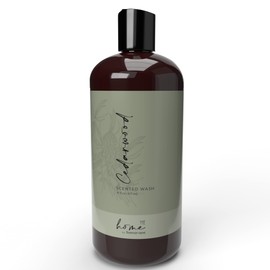 Home by Forever New - Scented Liquid Laundry Detergent, Cedarwood, 16 Fl Oz – Perfect for Washing Towels, Bed Linens, Clothing, and More