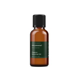 Mystic Moments | Organic Spearmint Essential Oil 30ml - Pure & Natural Oil for Diffusers, Aromatherapy & Massage Blends Vegan GMO Free