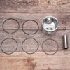 Gasoline Generator Piston Assembly Replacement Accessories Kit Fit for 168F-5.5/168F-1/GX160