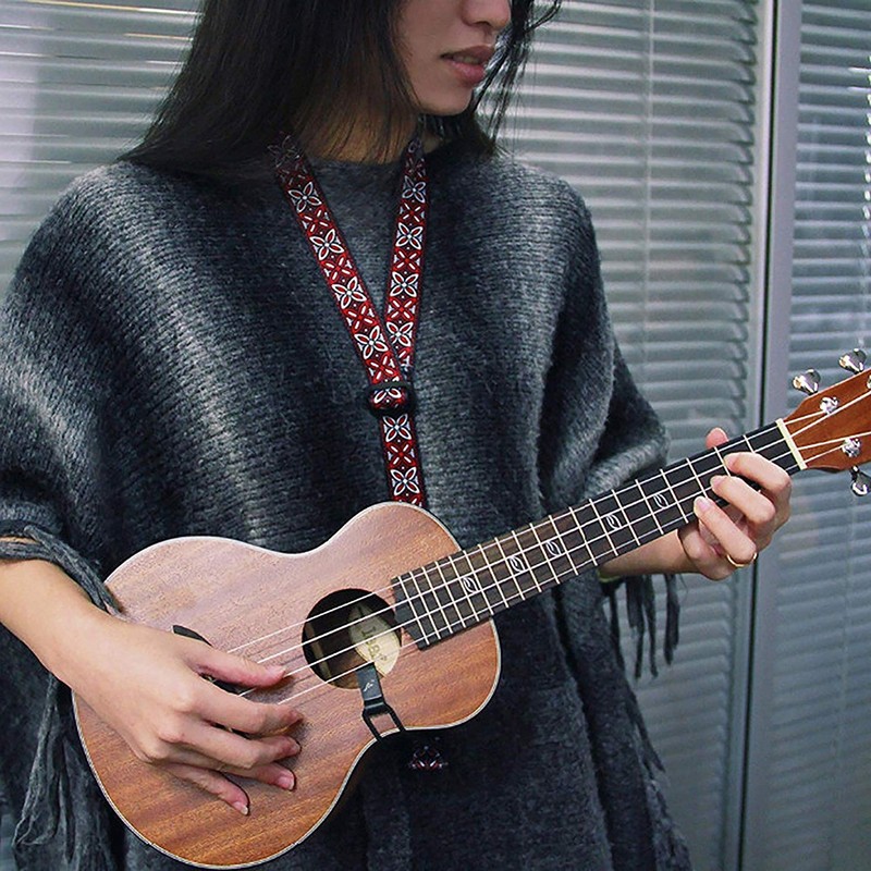 FUKUSHOP Ukulele Strap, Mini Guitar Strap, Ukulele Neck Strap, Ukulele