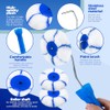 Leumoi 10 Pieces Corner Paint Roller Kit Including 9 Pcs