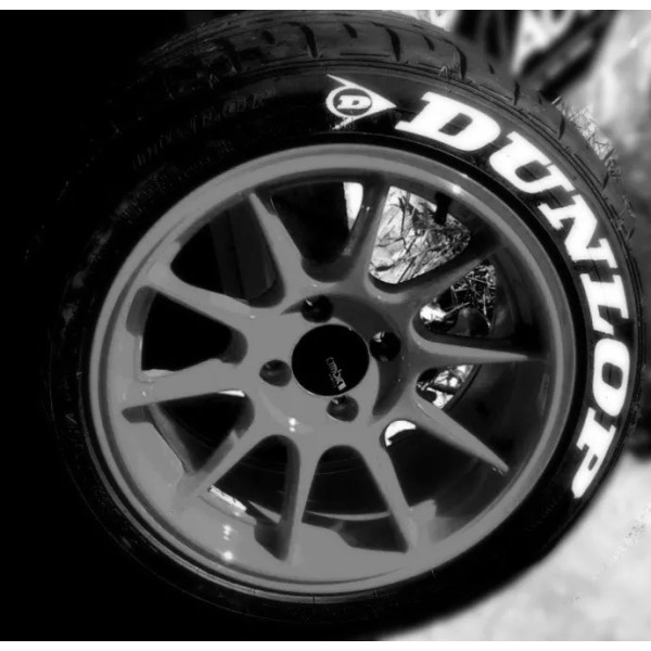 Dunlop 15" Dunlop Tire Stencil For Paint Falken Kumho Michellin