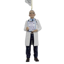 Kurt Adler E0520 5" Resin Doctor Fauci Ornament