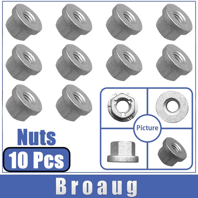 Broaug 6510141AA,06509863AA,6505316AA 1Set Engine Cylinder Head Bolts Compatible with Chrysler/Jeep/Dodge/Ram
