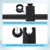 Hibbent Universal Adjustable Shower Holder with Hook - Fits 19-23.5mm
