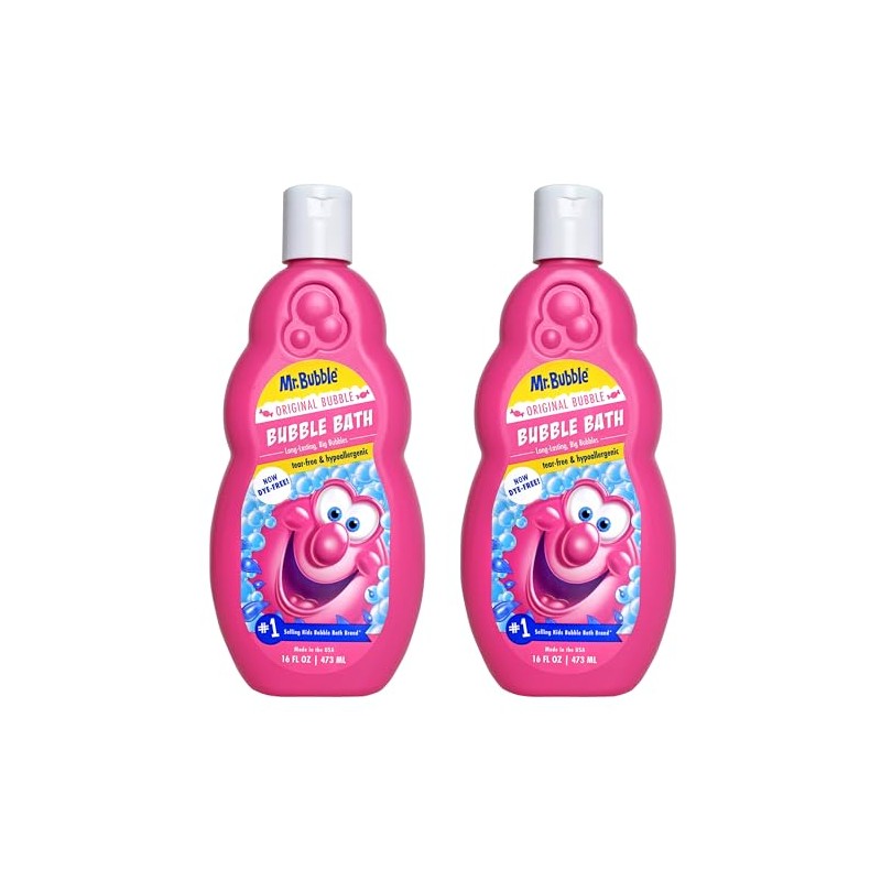 Mr. Bubble Original Bubble Bath 16 Ounce Pack of 2